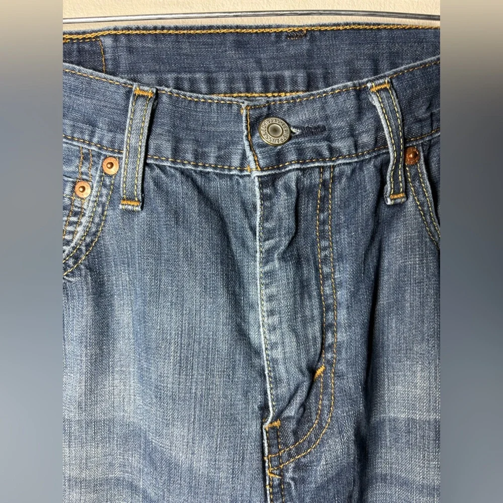 Levi’s Mens 527 Slim Fit Bootcut Jeans Size 34X32